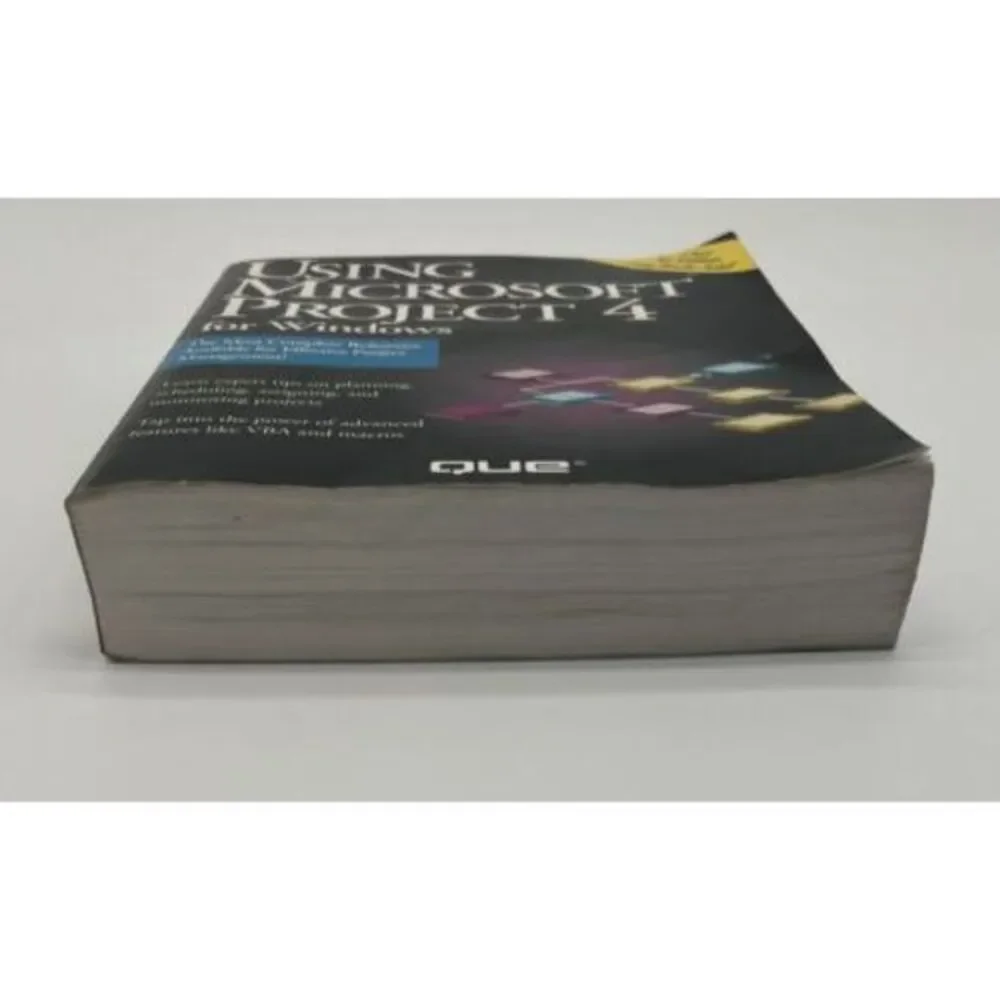 Using Microsoft Project 4 for Windows‎ by Tim Pyron (1994, Hardcover)